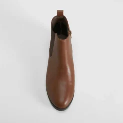 Best Botín elástico marrón PICCOLA PIU Mujer Botines Planos|Básicos X Menos