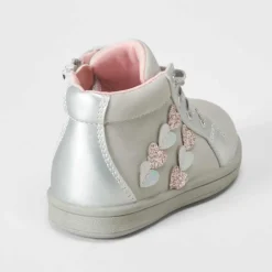 Botín hojas bebé gris Botas