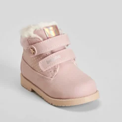 Botín montaña bebé rosa Botas