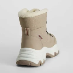 Botín montaña beige Mujer Botines Planos