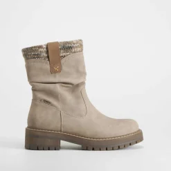 Discount Botín montaña beige Mujer Botines Planos