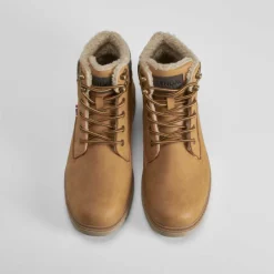 Hot Botín montaña casual camel Hombre Botas