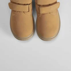 Clearance Botín montaña con velcro camel Botines