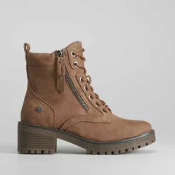 Clearance Botín montaña marrón Mujer Botines Tacón