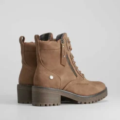 Clearance Botín montaña marrón Mujer Botines Tacón