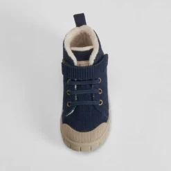 Discount Botín pana azul Botines