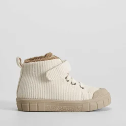 Online Botín pana bebé beige Botas