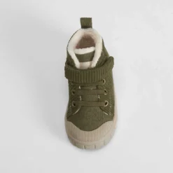 Botín pana verde Botas