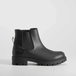 Hot Botín plano chelsea negro OH GIRL Botines