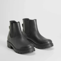 Hot Botín plano chelsea negro OH GIRL Botines