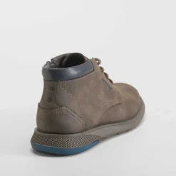 Clearance Botín plano Hexaflex teselar marrón Hombre Botas Confort|Botas