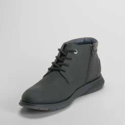 Discount Botín plano Hexaflex teselar negro Hombre Botas Confort|Botas