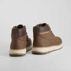 Outlet Botín plano Relaxed Fit marrón Hombre Botas Confort|Botas