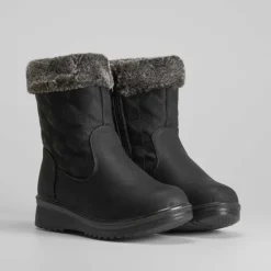 Hot Botín plano rombos Mujer Botines Planos