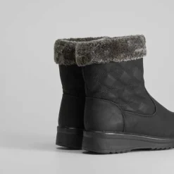 Hot Botín plano rombos Mujer Botines Planos