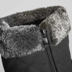 Hot Botín plano rombos Mujer Botines Planos