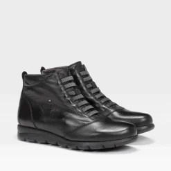 Hot Botín plano Susan piel Mujer Botines Planos