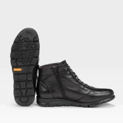 Hot Botín plano Susan piel Mujer Botines Planos