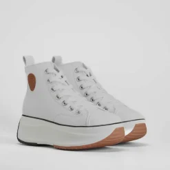 Hot Botín plataforma sporty Mujer Zapatillas Lona|Zapatillas Altas