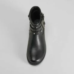 Outlet Botín tachuelas negro OH GIRL Botines