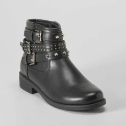 Outlet Botín tachuelas negro OH GIRL Botines
