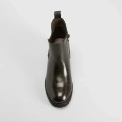 Outlet Botín tacón chelsea Shock Absorber plomo Mujer Botines Tacón