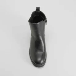 New Botín tacón chelsea Shock Absorber negro Mujer Botines Tacón