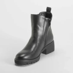 New Botín tacón chelsea Shock Absorber negro Mujer Botines Tacón