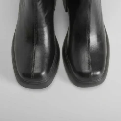 Outlet Botín tacón con plataforma negro de Mujer Botines Tacón