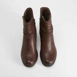 Discount Botín tacón marrón Mujer Botines Tacón