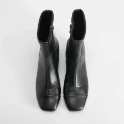 New Botín tacón puntera negro PICCOLA PIU Mujer Botines Tacón