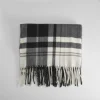Best Bufanda a cuadros blanco y negro mujer Mujer Complementos Para Mujer