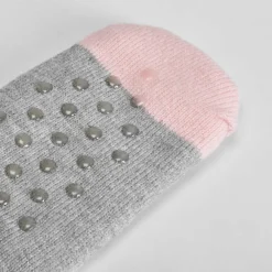 Hot Calcetines antideslizantes forrados gris Calcetines