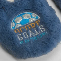 New Calcetín slipper antideslizante fútbol azul Calcetines