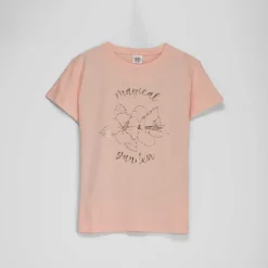 Sale Camiseta naranja manga corta Ropa Y Téxtil