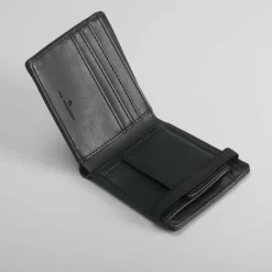 Cartera negra goma MR HANSEN Bolsos Y Carteras