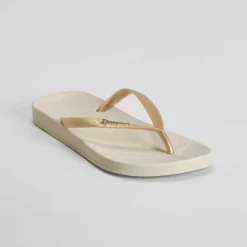 Best Chancla de dedo anatómica beige Mujer Chanclas
