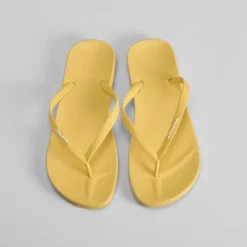 New Chancla de dedo anatómica amarillo Mujer Chanclas