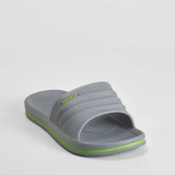 Discount Chancla de piscina ondas gris Hombre Chanclas Piscina