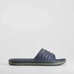 New Chancla de piscina ondas azul marino Hombre Chanclas Piscina