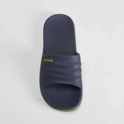 New Chancla de piscina ondas azul marino Hombre Chanclas Piscina