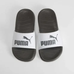 Online Chancla de playa blanca y negra Mujer Chanclas