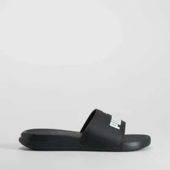 Hot Chancla de playa negra Mujer Chanclas