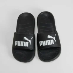 Hot Chancla de playa negra Mujer Chanclas