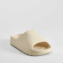 Best Chancla de playa piso dentado beige Mujer Chanclas