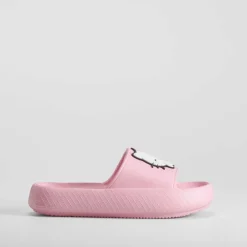 Sale Chancla de playa rosa Chanclas