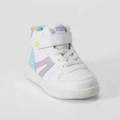 Discount Deportiva alta bebé blanca y color Zapatillas Deportivas