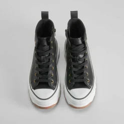 Deportiva alta chunky negra Mujer Zapatillas Altas