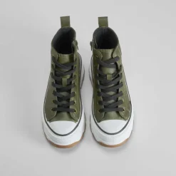 Best Deportiva alta chunky verde Mujer Zapatillas Altas