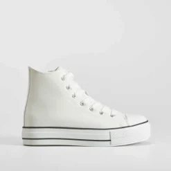 Sale Deportiva alta plataforma juvenil blanca OH GIRL Zapatillas Altas